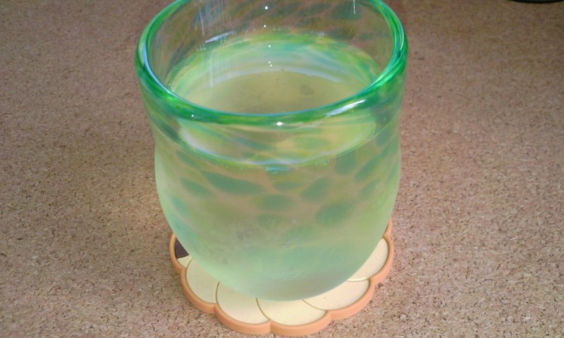 シロップ炭酸割り